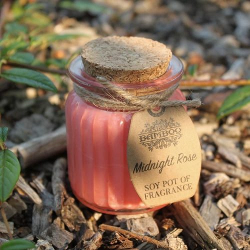 Midnight Rose Soy Pot of Fragrance Candles 2