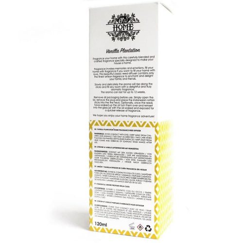 120ml Reed Diffuser – Vanilla Plantation 4