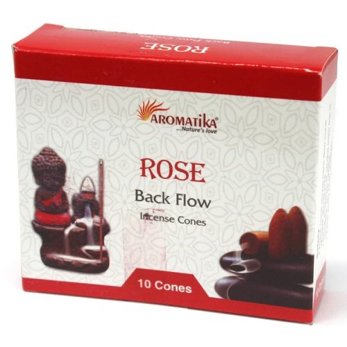 Rose Backflow Incense Cones