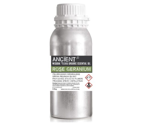 Rose Geranium Organic Essential Oil 0.5kg