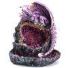 Crystal Cave Purple Dragon LED Backflow Incense Burner 2