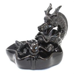 Large Dragon Pool Backflow Incense Burner