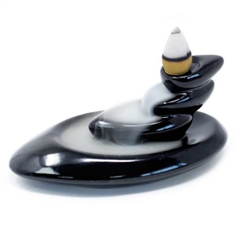 Small Pebbles Backflow Incense Burner 2