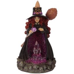 Witches Crystal Cave Backflow Incense Burner